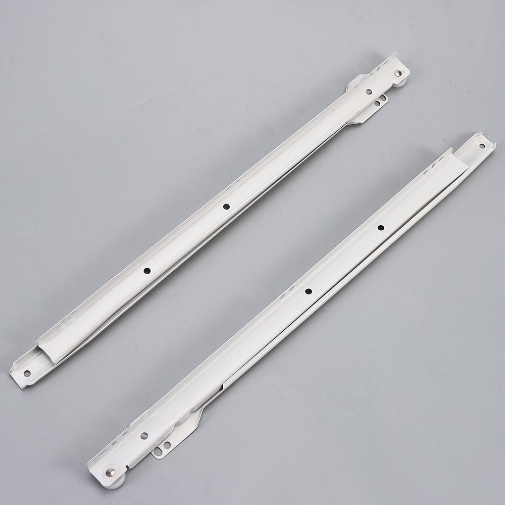 Мебель Две направляющие для шкафа Направляющие для ящиков Компьютерный стол Выдвижные шкафы Ролик для клавиатуры