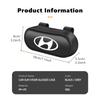 For Hyundai Car Sun Visor Sunglasses Glasses Case Eyeglasses Holder Clip Box Azera GDI i10 i20 i30 i40 ix20 ix35 Sonata Santafe ZZ37