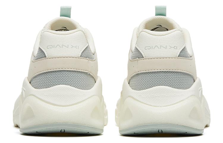 Women's Sneakers Anta Life Collection Cushioning Slip Resistant Low top Sports Casual Shoes Women's White
