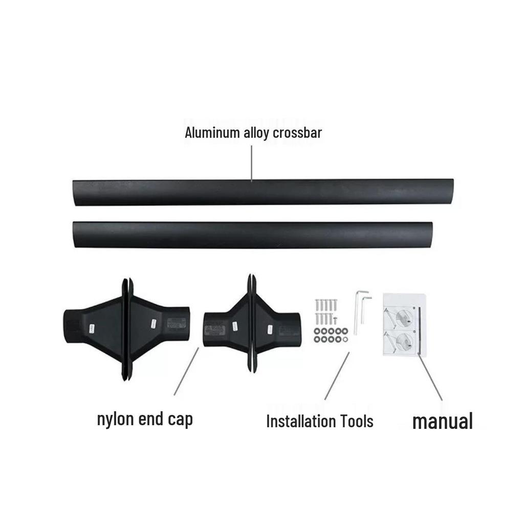 Toyota Sienna Aluminum Alloy Roof Rack Crossbars for Vehicle Modification