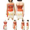 Beautifully Crafted Moana Princess Fancy Dress Set For Cosplay And Parties