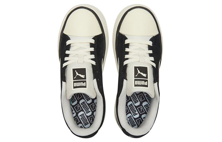 Женские кроссовки PUMA SUEDE MAYU TC Повседневные Увеличивающие рост Низкие Скейтборд обувь Женские Черные