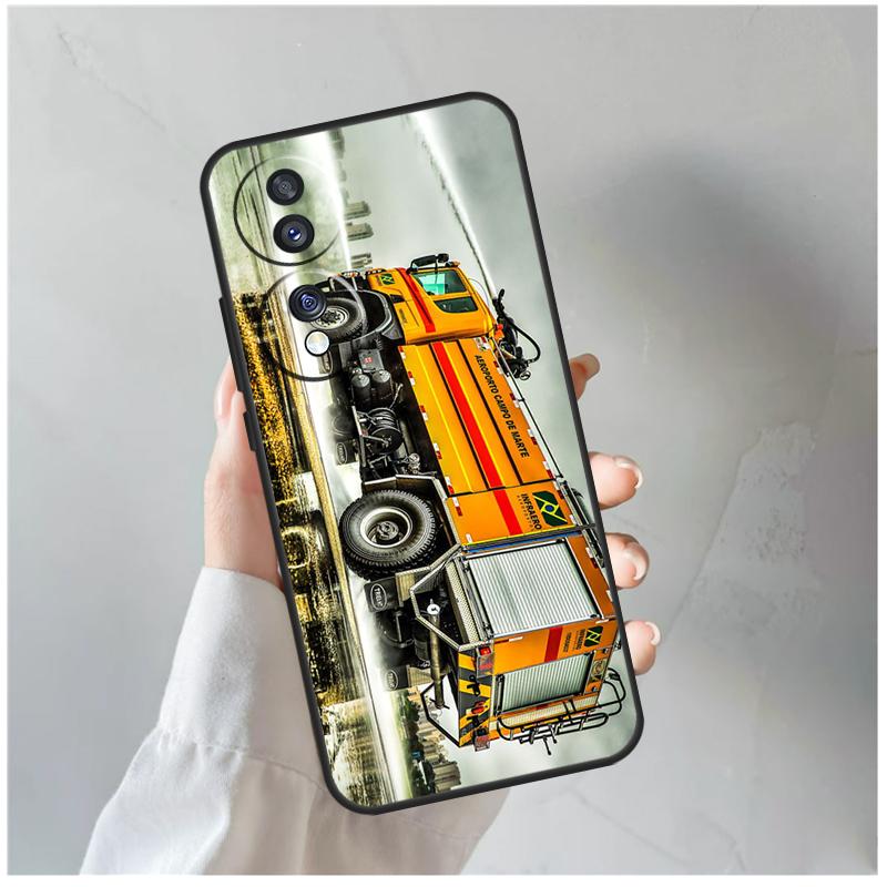 Чехол для Honor Magic 8 7 6 5 Pro с изображением Пожарной машины Для Honor 400 200 Lite 90 70 50 X8c X8b X9a X9b X9c X9d Win