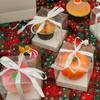 12pcs Creative Panoramic Dessert Cake Boxes Transparent Packaging Gift Box Party Valentine's Day Wedding Decorate Packing Boxes