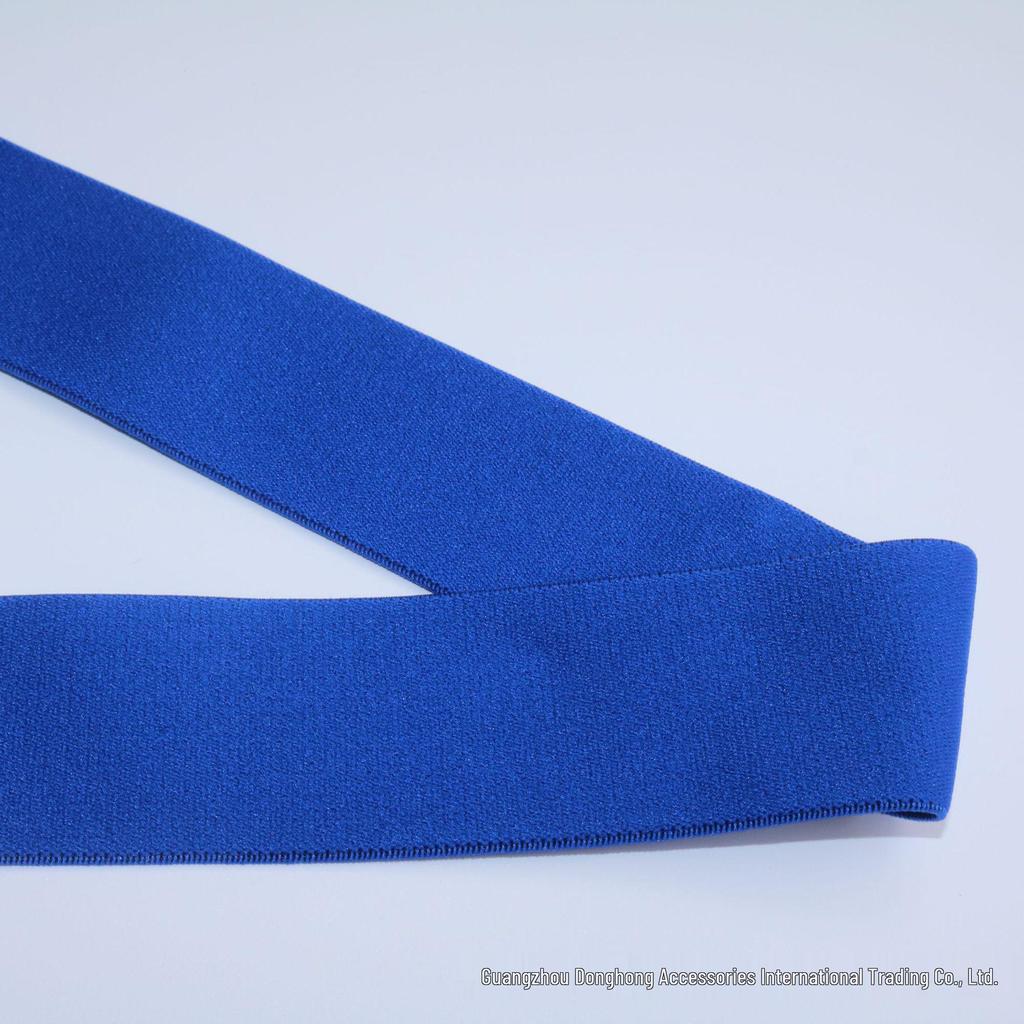 High-Elastic Polyester Imitation Nylon Band for Waistbands and Skirts