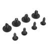 100PCS 6mm Car Plastic Rivets Plastic Fender Retainers Durable Push Pin Clips  Trim Part Mount