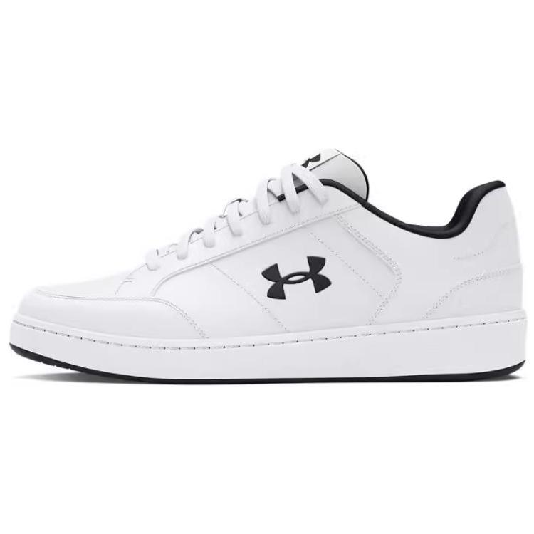 Under Armour Official White Black Men Sneakers 3028486-101