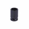38mm Length Shock Socket Vanadium Alloy Vanadium Steel 1/2 Inch Drive Short Socket Power Tool Accessory Professional Grade High