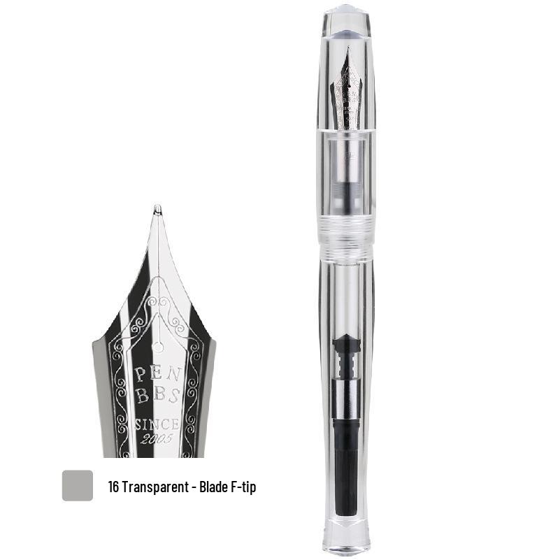 PENBBS 323 Самозаполняющаяся цветная акриловая перьевая ручка с пером Da Ming - Подарочное издание