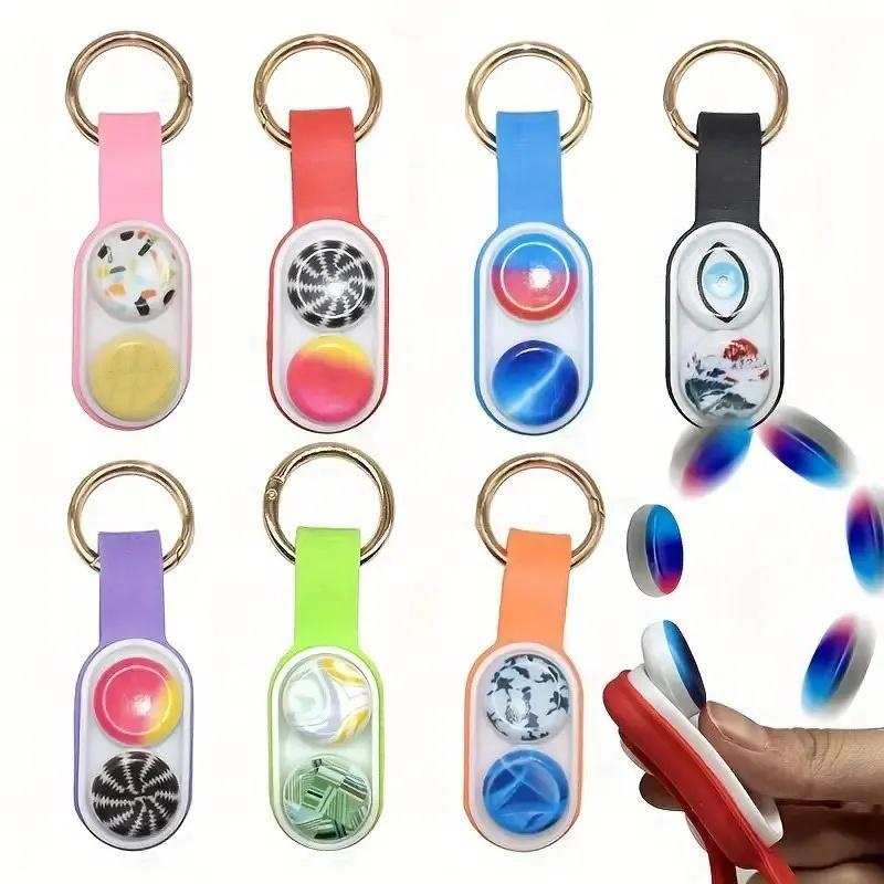 1 шт., серия Pop Puck, ручной спиннер, эластичная магнитная игрушка Pop Puck, красочная декомпрессионная непоседа, черная технологическая игрушка для взрослых и детей, подарок Xmax