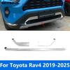 Передняя Нижняя Решетка Бампера Накладка для Toyota Rav4 Rav 4 -2024 2025 Нержавеющая Сталь Внешние Аксессуары Стайлинг Автомобиля