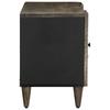 Szafka Rtv Jasnoszara 105X33,5X46 Cm Drewno Lite Mango