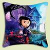 Animation Coraline Pillow Covers Cartoon Sofa Decorative Home Doublesided Printing Short Plush Cute Cushion Cover
