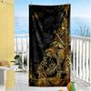 Lion Beach Towel Soft Durable Quick-Dry Comfortable Lightweight Suitable for Swimming, Gym, Camping, Yoga Vacation