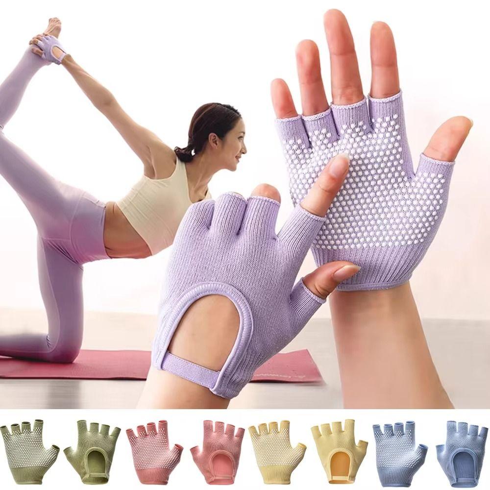 Warm Pilates Gloves Antislip Sport Riding Mittens Windproof Gym Fitness Gloves  Outdoor