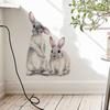 Lovely Rabbit Animal Wall Sticker Kids Room Decal Mural Kindergarten