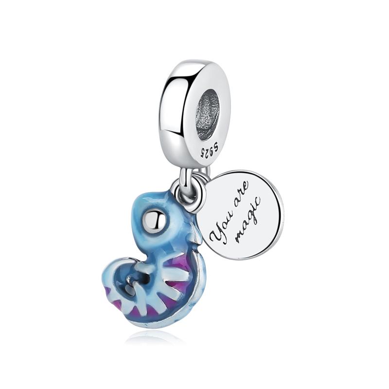 Original Charms Butterfly Firefly Lucky Clover Beads Fit Pan Brand Bracelets Necklaces Diy Jewelry for Women