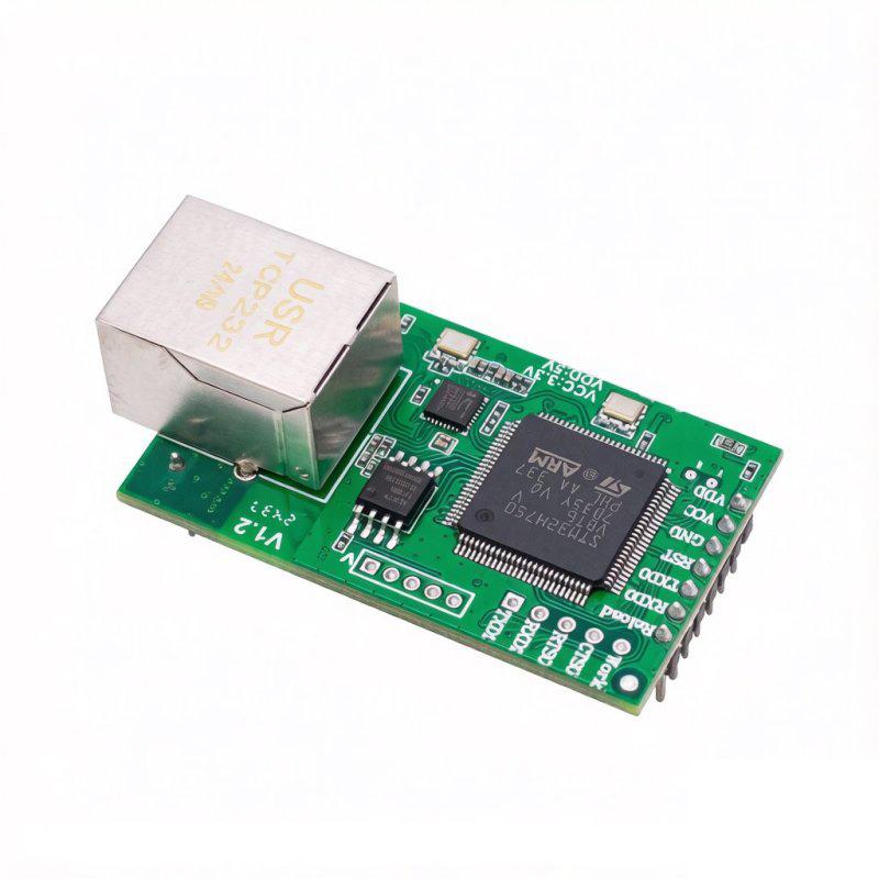 USR-TCP111-E1 ED1 Модуль последовательного порта в Ethernet Ядро Cortex-M7 1/1 Канал TTL Последовательный порт Шлюз MQTT Modbus Шифрование SSL