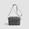 Mini Geometric Quilted Crossbody Phone Bag Women Trendy Small Square Shoulder