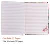 Floral Leather Cover Planner Notebook  Daily Weekly Monthly Planner Stationery Office Supplies A5 A6