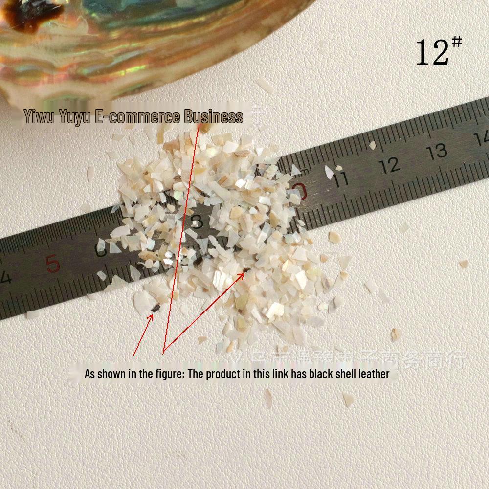 Mother of Pearl Shell Abalone Slivers: Nail Art, Hair Accessories, Resin Jewelry Materials