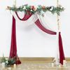Свадебная арка драпировка шифоновая ткань драпировка занавеска драпировка свадебный сценический фон драпировка подвесной декор церемония прием декор