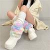 Warm Plush Fluffy Boots Cover Y2K Leggings Leg Warmer New Pile Socks  Gift