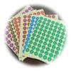 3000 шт., 1 см, бумажная этикетка QC PASS, наклейка для контроля качества, заводской продукт, контрольная отметка, контрольная бирка для обработки производства