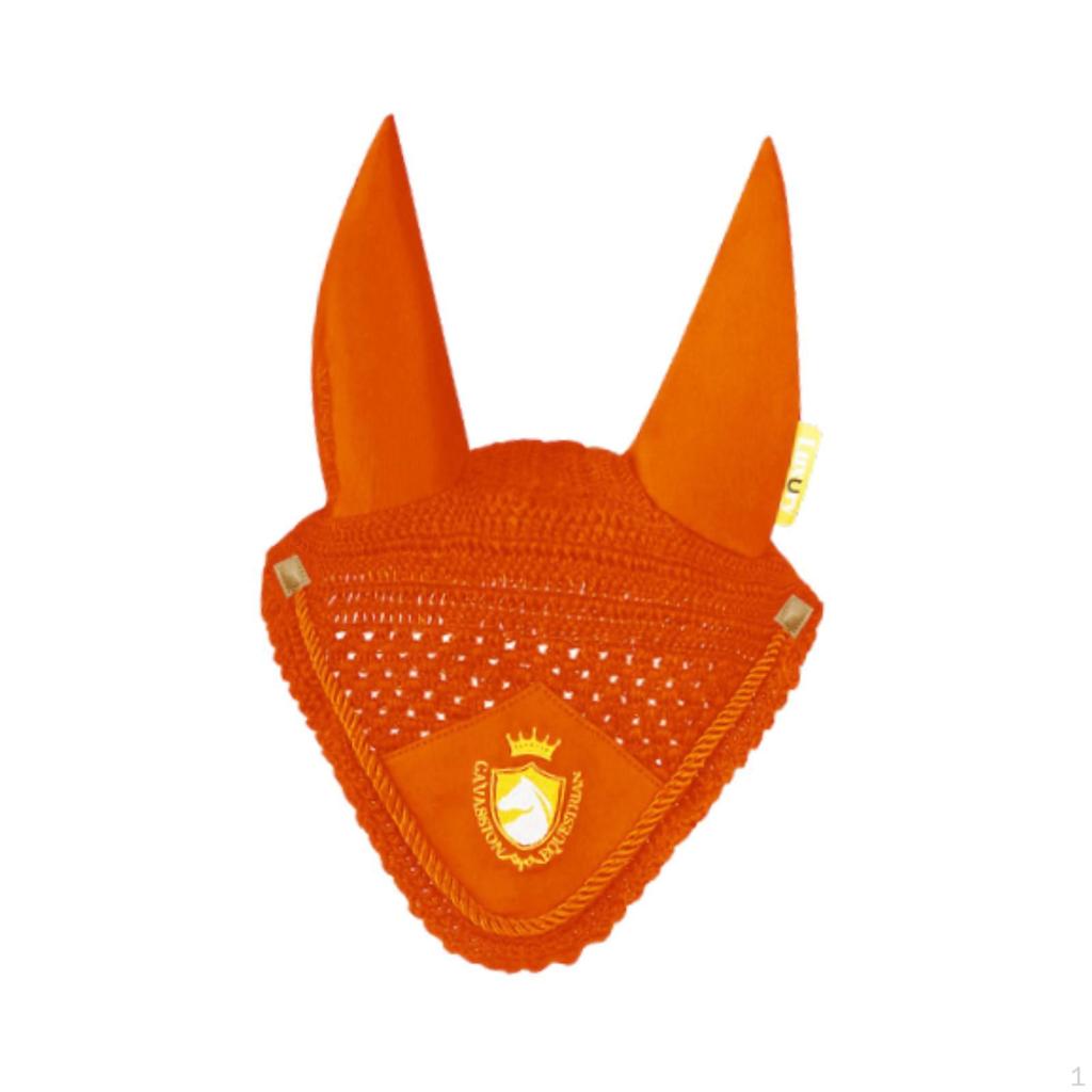 Чехол для ушей лошади, практичный защитный капюшон, конное снаряжение, мягкий, удобный, мушка