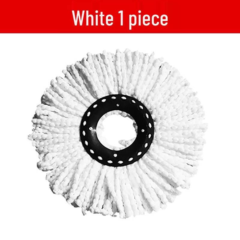 Rotating Universal Round Mop with Non-Pure Cotton Head and Handle for Household Floors