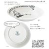 Ogura Pottery Ultra Monsters Collection Lightweight Curry Plates, Set of 2, Ultraman x Alien Baltan
