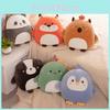 Penguin Fox Capybara Plush Toys Animal Stuffed Doll Room Decoration Kids Gift