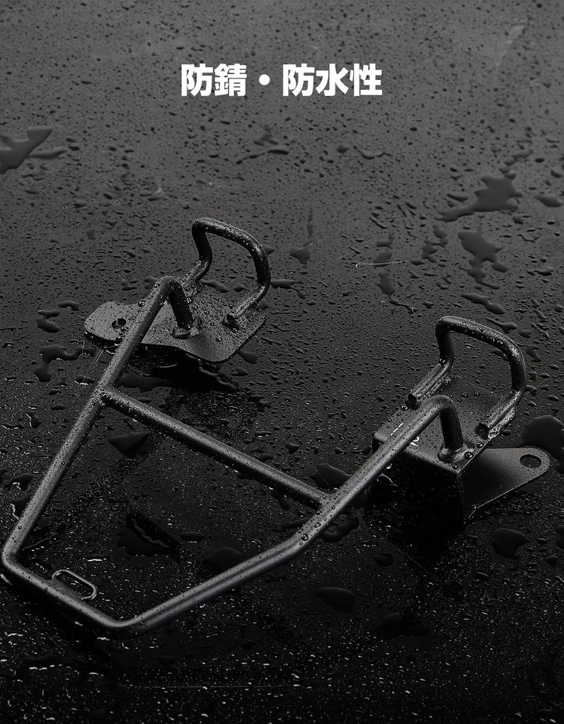 Kemimoto Side Bag Support for GB350S Side Bag Saddlebag Support for GB350S 2022 Right High Black Motorcycle, Support, (2021 2023) Side, Strength,