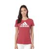 adidas Женские футболки Розовые С круглым вырезом Умеренный прямой крой AI6167