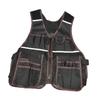 Жилет для электрика с регулируемой талией, водонепроницаемый, с карманами для инструментов, держателем и сумкой для хранения, для столярных работ, домашнего DIY