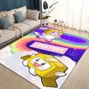 2025 New Style Lankybox Boxy Foxy Rocky Cartoon Carpet Rug for Living Room Bedroom Home Sofa Decoration,kids Non-slip Floor Mat