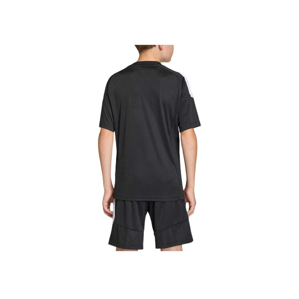adidas Игровая футболка Tiro26 Лига GS/PS Черно-белый Детские топы Черный Белый KB1319
