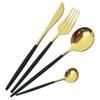 24Pcs Stainless Steel Dinnerware Cutlery Set Knives Forks Coffee Spoon Dinner Tableware Kitchen Utensils Flatware Set