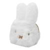 Miffy Fur Pouch 7117 Tea [Sifre] Die-Cut B215. White/Milk
