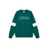 Puma Спортивный повседневный американский пуловер с принтом букв, мужская толстовка, зеленая 623427-43