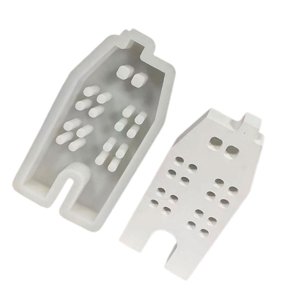 House Candle Molds Multiple Window House Resin Molds for Making Candle Cake Fondant Room Decorations Gypsum Ornaments