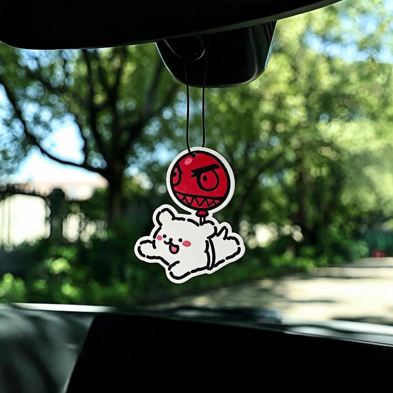 Custom Car Air Freshener Pendant - Aroma Hang Tag Souvenir, In Stock