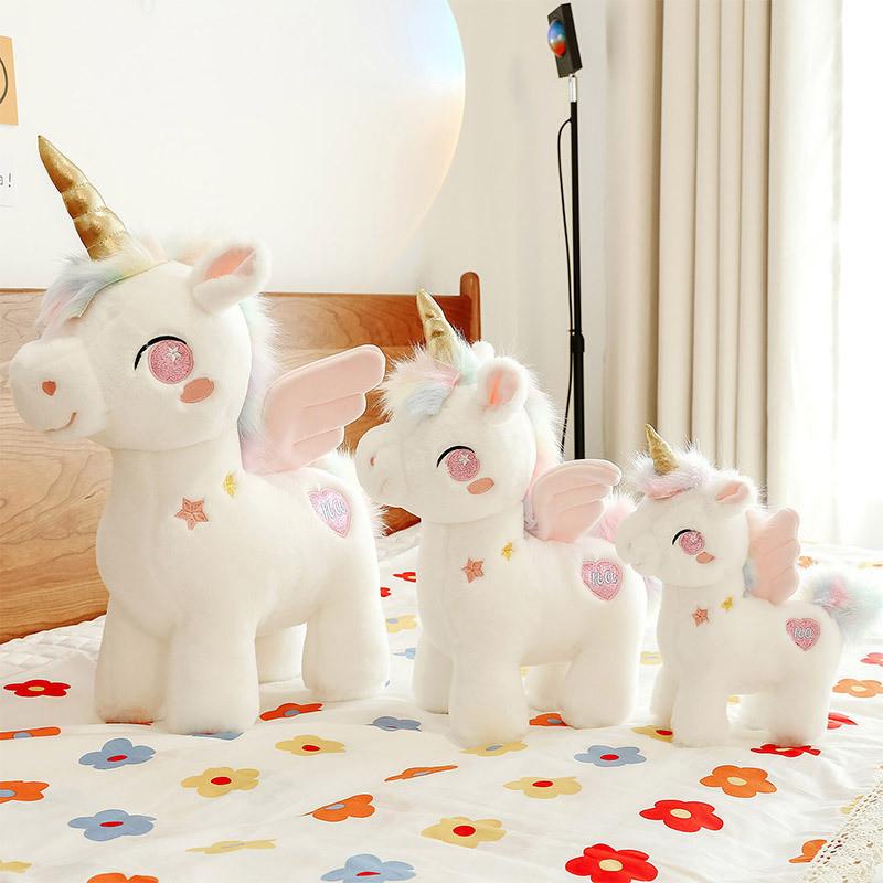 Charming Large Unicorn Plush Toy Ideal For Sleeping And Hugging Perfect For Children