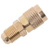 2x R32/R22/R410a быстроразъемный адаптер 5/16-SAE F на 1/4-SAE для кондиционеров