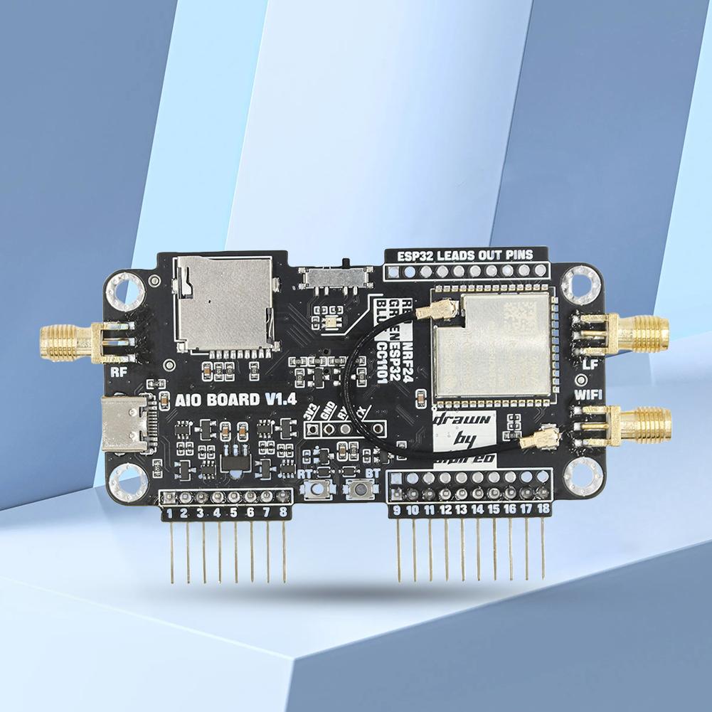 Для Flipper Zero Multiboard плата расширения 2.4G модуль расширения с высоким коэффициентом усиления CC1101 модуль NRF Sniffer Mousejacker