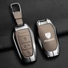 Leather Car Key Case Cover Holder Shell for Peugeot 206 301 307 308 407 408 508 2008 3085 3008 4008 5008 Keychain Accessories