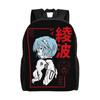 Неон Genesis Evangelion Рюкзак EVA ita-сумка Аска mochila Kawaii Рабочий Офисный Большая Вместимость Rucksack