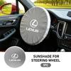 Summer Car Steering Wheel Anti-Heat Sun Shade Cover For Lexus RX350 IS250 CT200h ES250 ES300h NX300h IS200 GS300 JU5