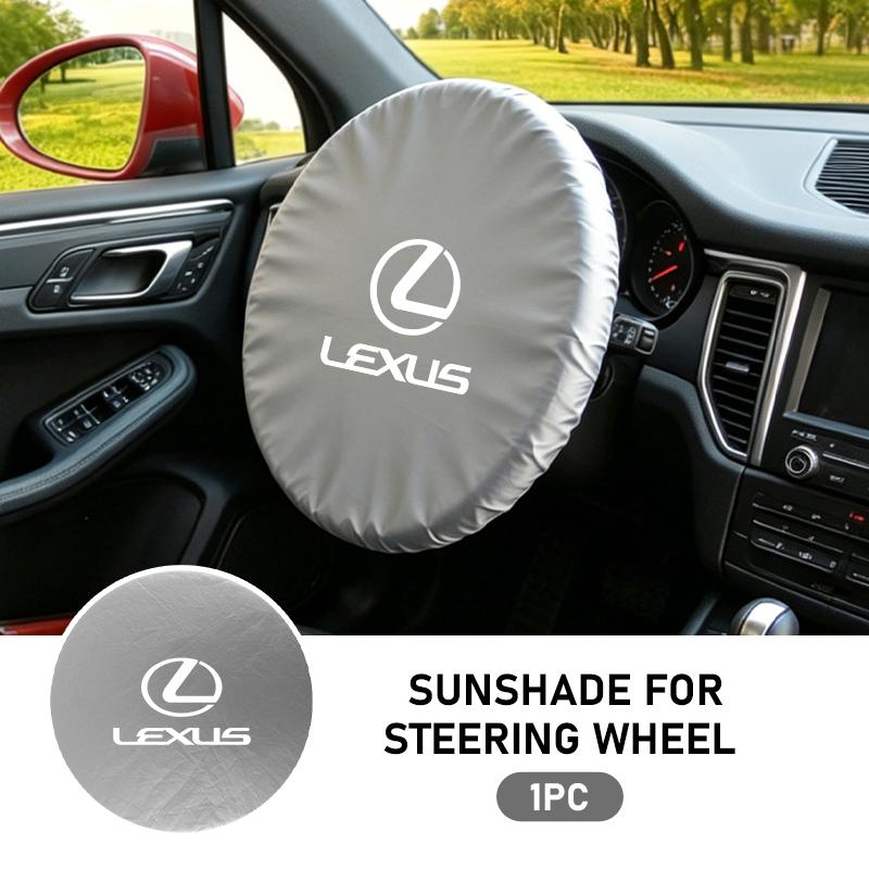 Summer Car Steering Wheel Anti-Heat Sun Shade Cover For Lexus RX350 IS250 CT200h ES250 ES300h NX300h IS200 GS300 JU5