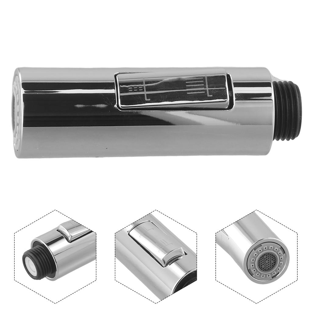 Sprinkler Head Black Faucet Sprayer Head Compatible With Standard Taps Easy Installation Effortless Replacement